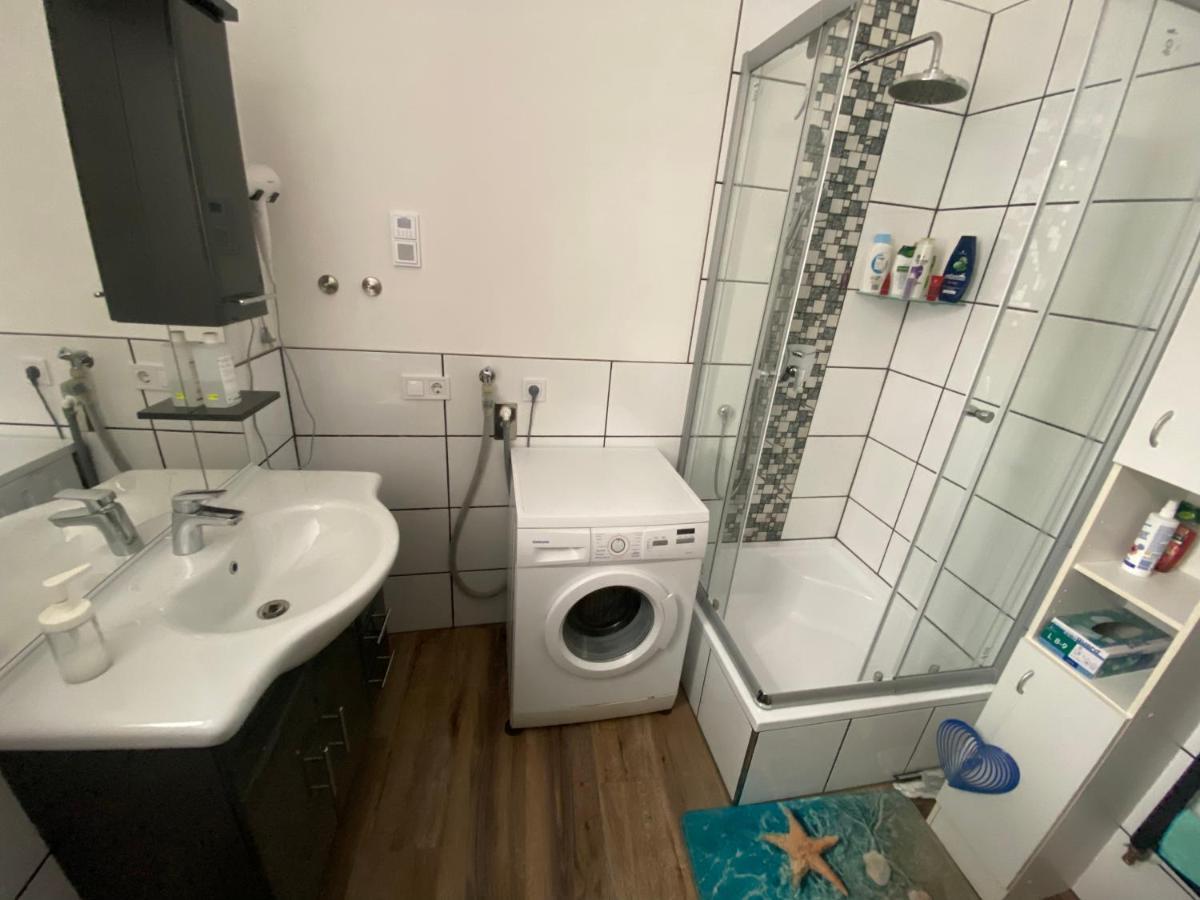 Schöne kleine Einraumwohnung mit Küche und Kamin in Holzthaleben Helbedundorf Exterior foto